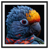 Close Up Vibrant Parrot Eye thumbnail