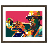 Jazz Trumpet Musician Pop Art Wpap thumbnail