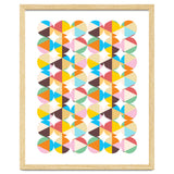 Retro Geometry #society6 #decor #buyart thumbnail