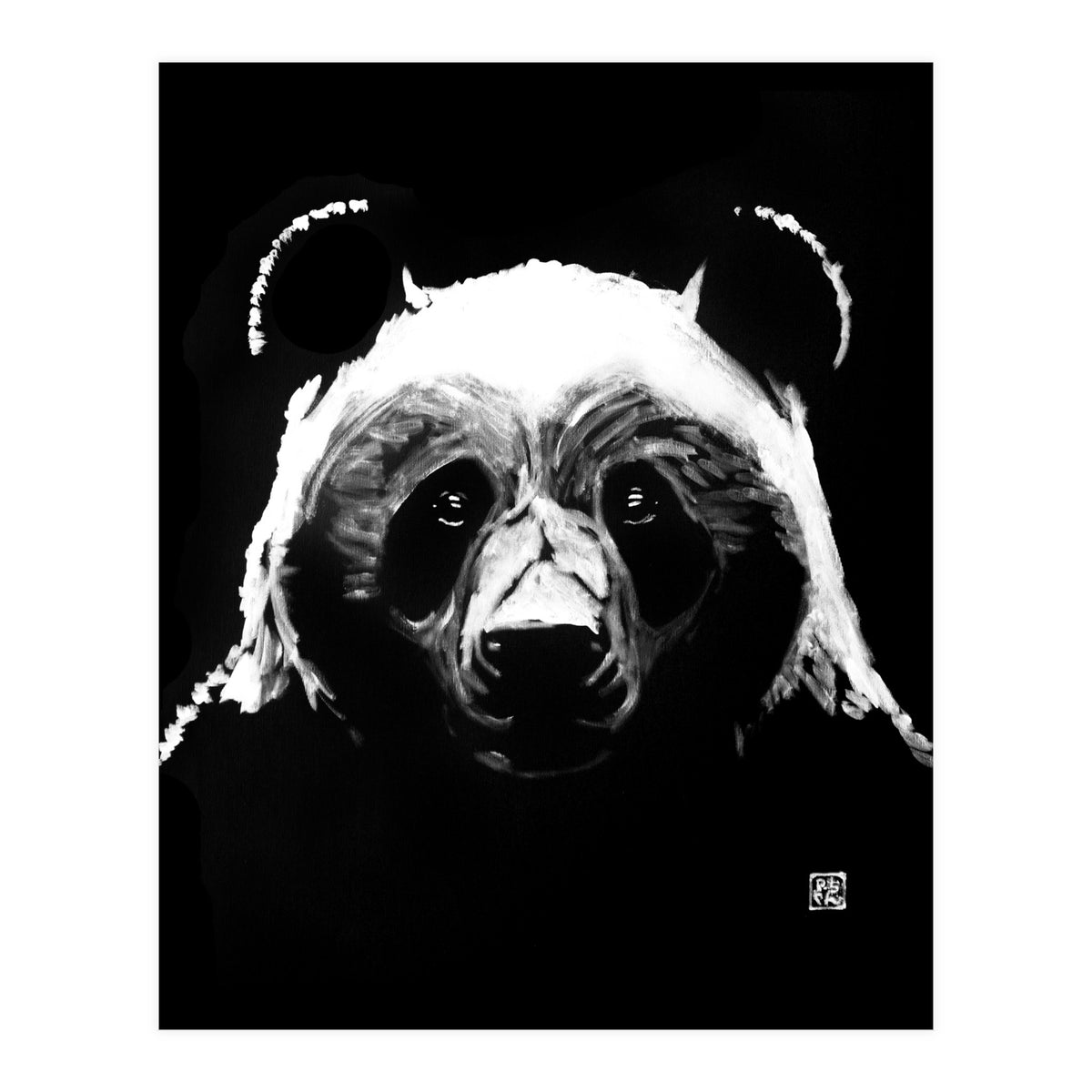 Black Panda (Print Only)