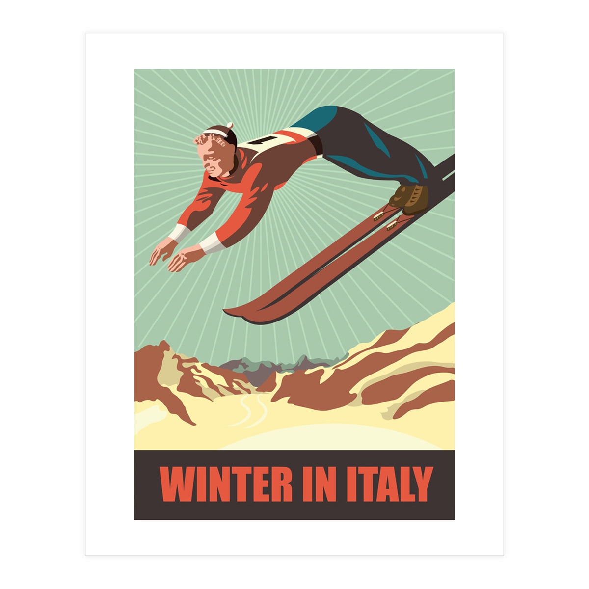 Winter In Italy (Print Only)