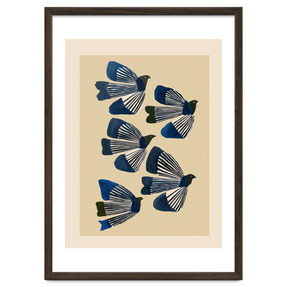 Birds In Flight