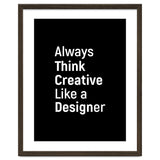 Always Think Creative Like A Designer thumbnail