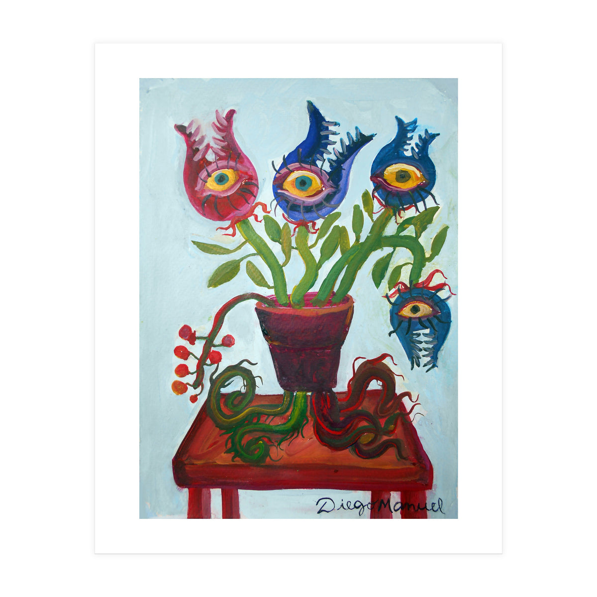 Flor Carnivora 4 (Print Only)