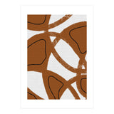 Abstract Brown and Black Lines (Print Only) thumbnail