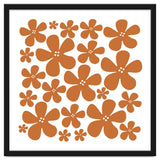 Brown Flowers Pattern thumbnail