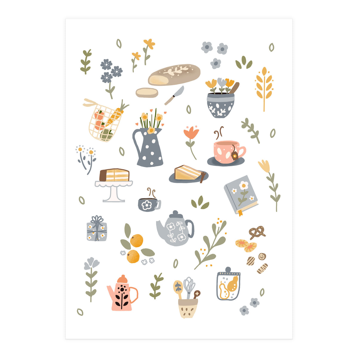 Country Kitchen  (Print Only)