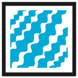 Slanting Blue Wavy Pattern thumbnail