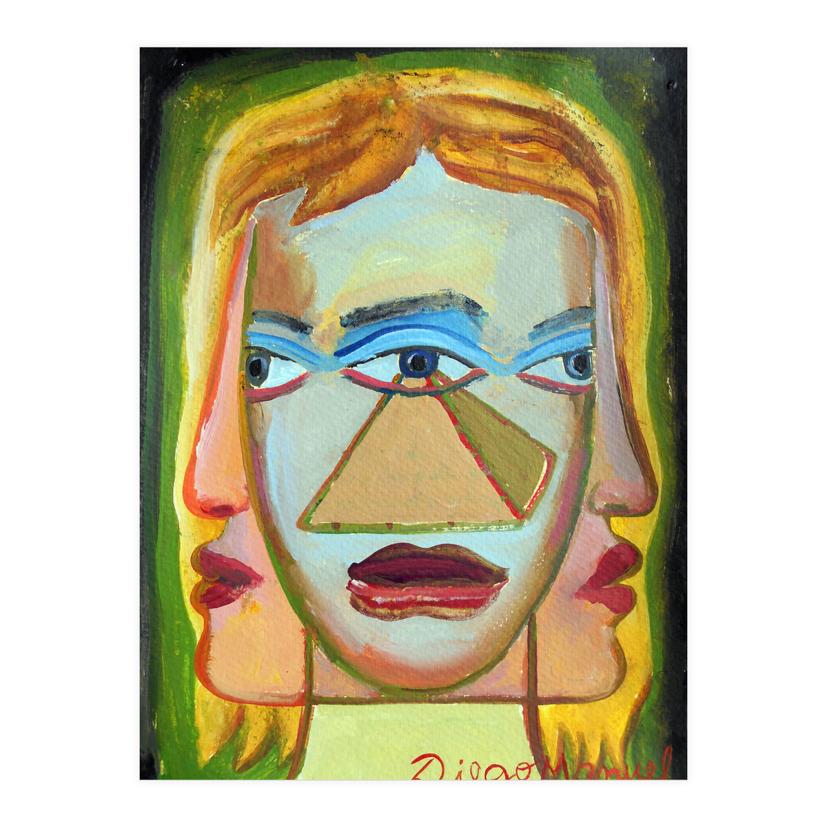 Cabeza De Mujer 20 (Print Only)