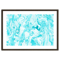 Ocean Blue Marble #society6 #decor #buyart