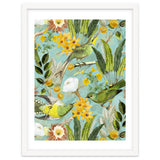 Exotic Birds in Flower Jungle thumbnail