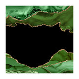 Green & Gold Agate Texture 18  (Print Only) thumbnail
