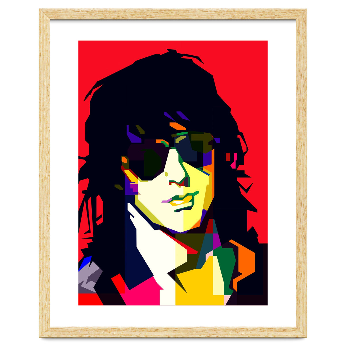Izzy Stradlin Guitarist Pop Art WPAP