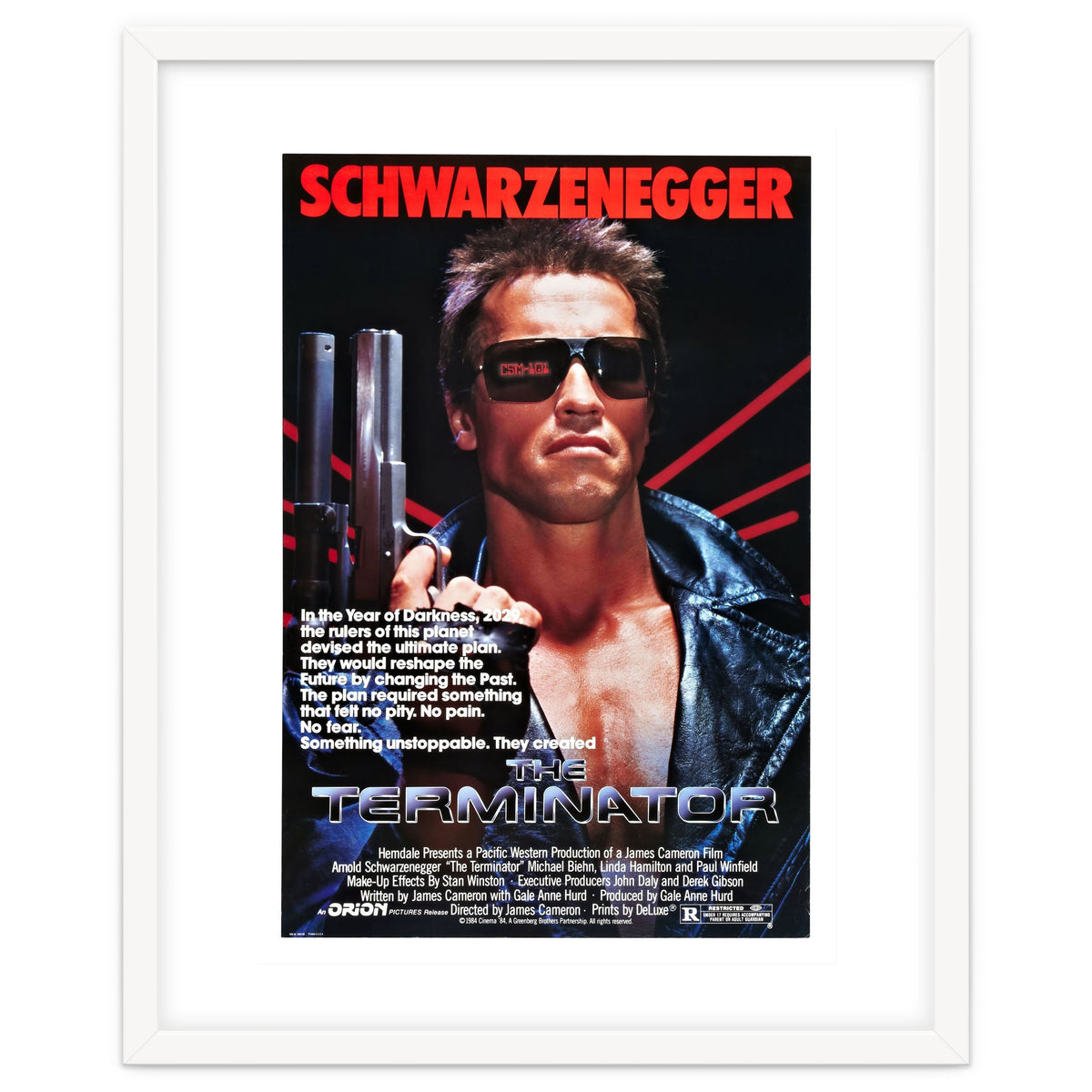 THE TERMINATOR (1984), directed by JAMES CAMERON.