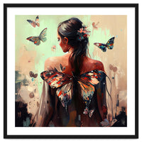 Powerful Butterfly Woman Body #3