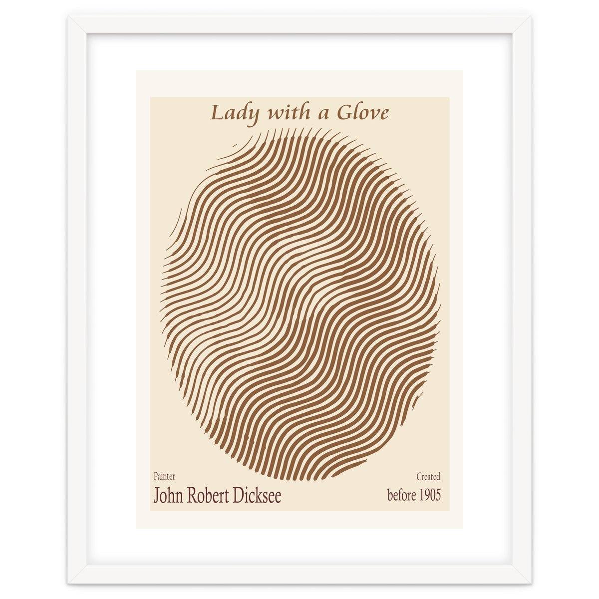 Lady With A Glove – John Robert Dicksee (before 1905)