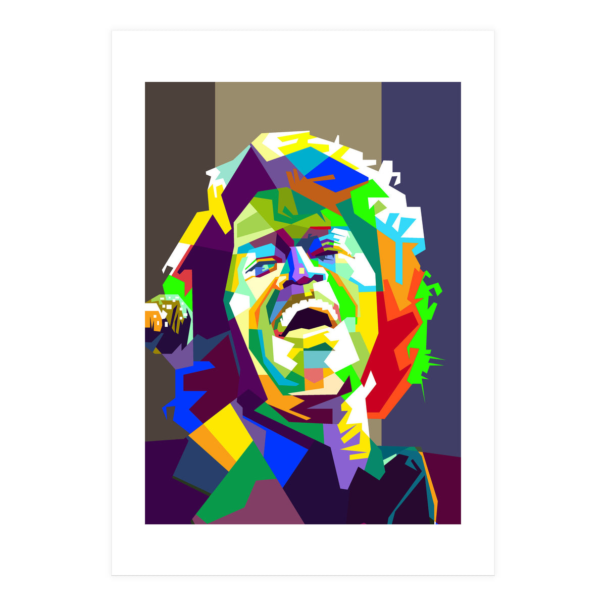 James Brown WPAP Jazz Singer And Jazz Musician Trending Nowpic (Print Only)