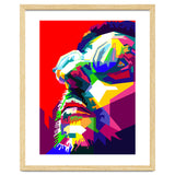 Leon The Professional Hollywood Actor Pop Art WPAP thumbnail