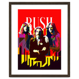 Rush Progressive Rock Pop Art WPAP thumbnail