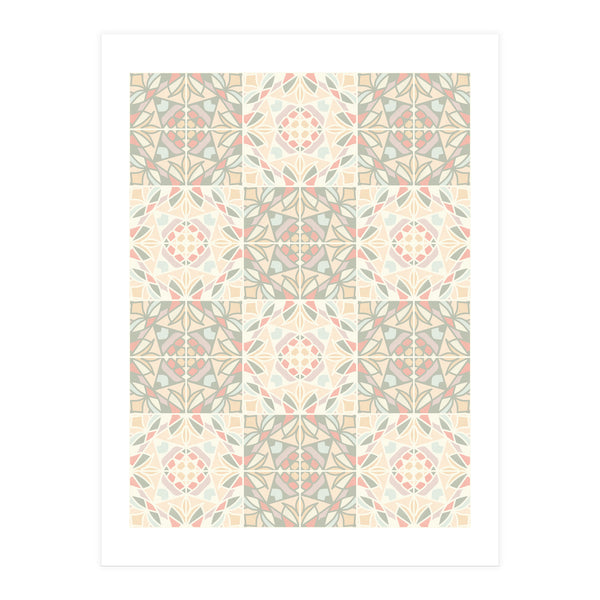 Kaleido Glass Pastels Tiles (Print Only)