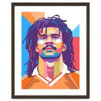 Ruud Gullit pop art portrait