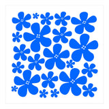Blue Flowers Pattern (Print Only) thumbnail