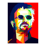 Ringo Starr The Beatles Music Art WPAP (Print Only) thumbnail