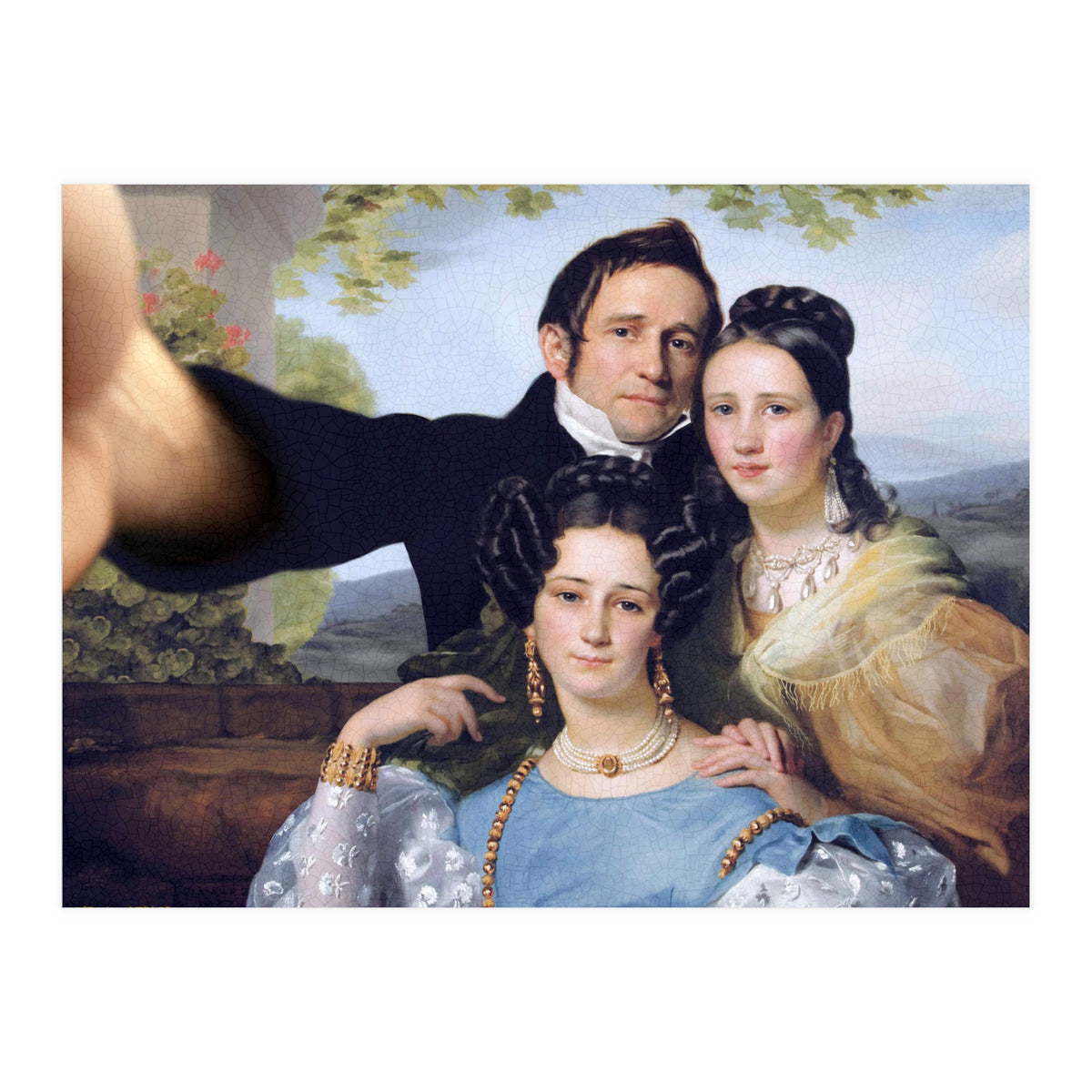 François Joseph Navez - Selfie (Print Only)