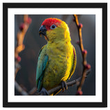 Close Up Of A Colorful Jenday Conure thumbnail