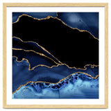Navy & Gold Agate Texture 14 thumbnail