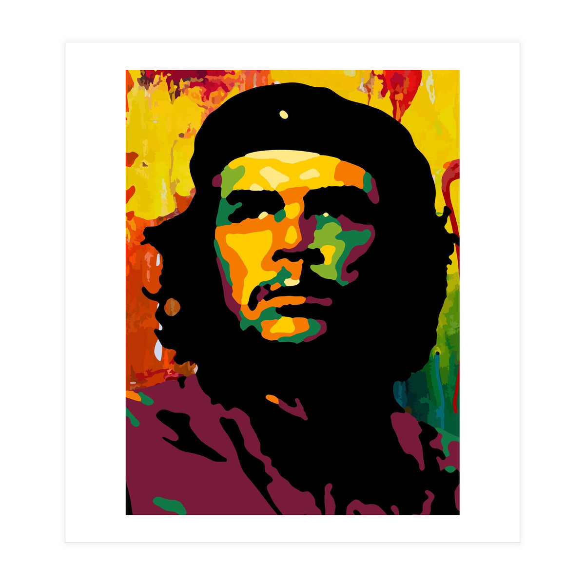 Che Guevara Abstract (Print Only)