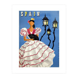 Spain, A Lady in Traditional Costume (Print Only) thumbnail