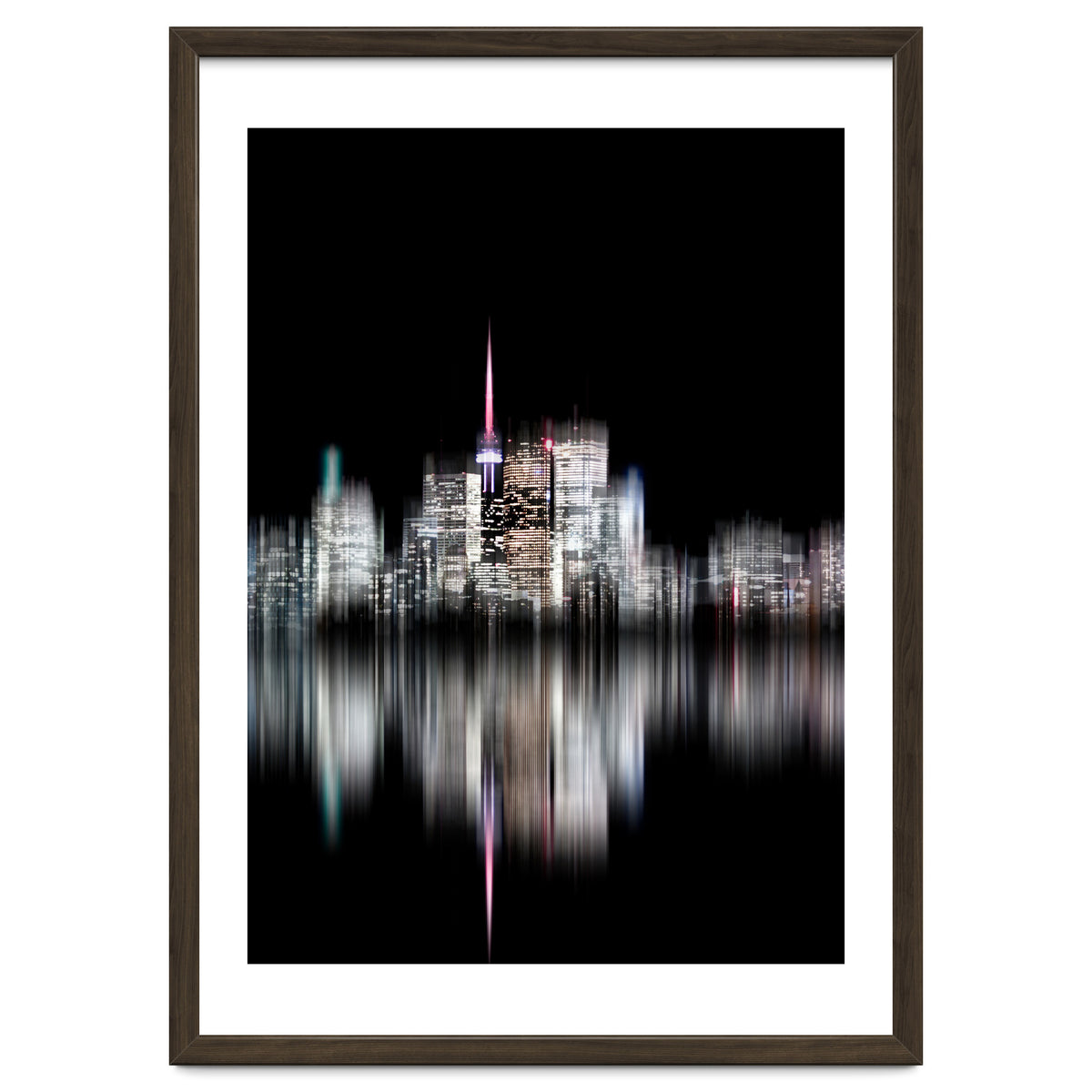 Toronto Skyline Blur Version No 2