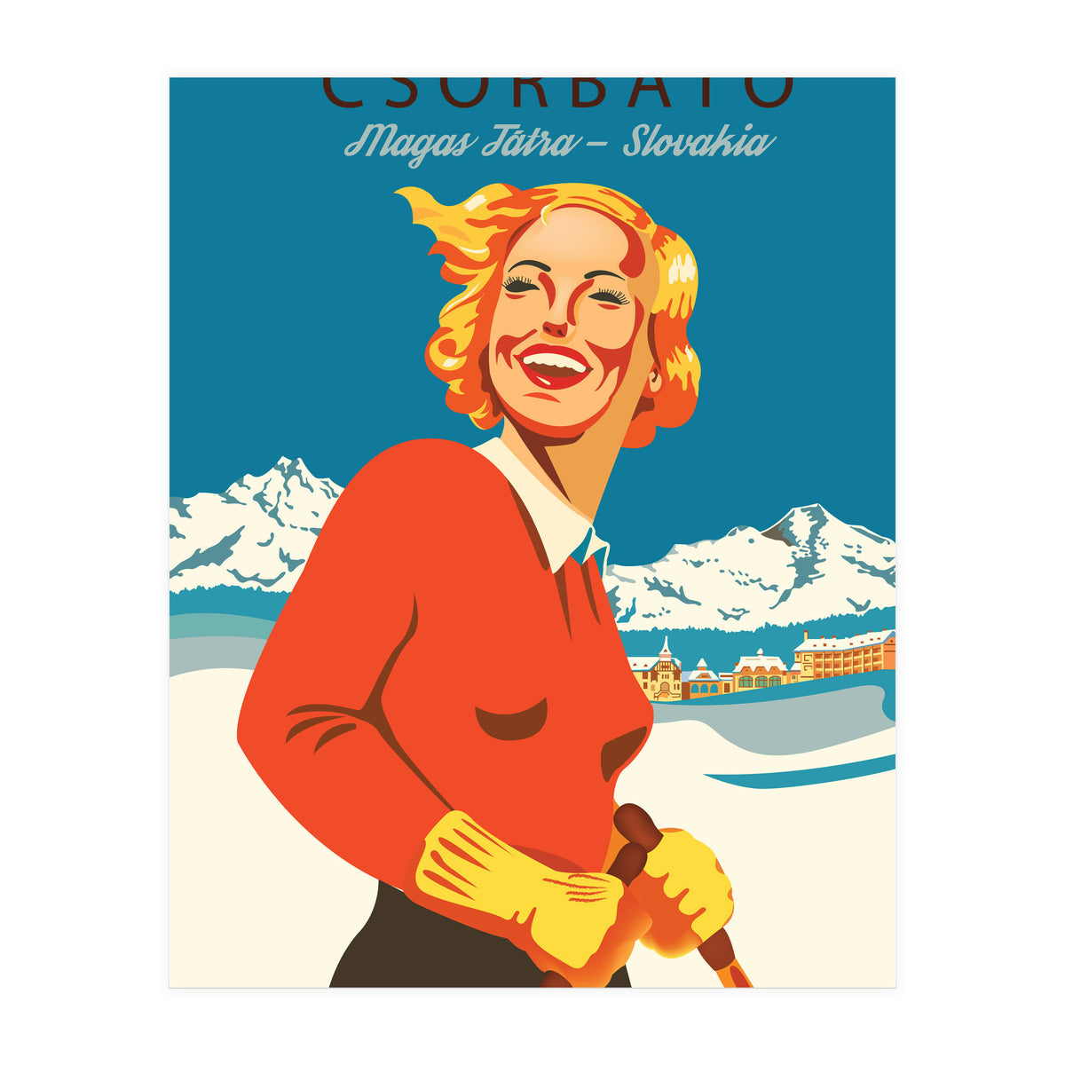 Csorbató, Slovakia (Print Only)