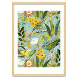 Exotic Birds in Flower Jungle thumbnail
