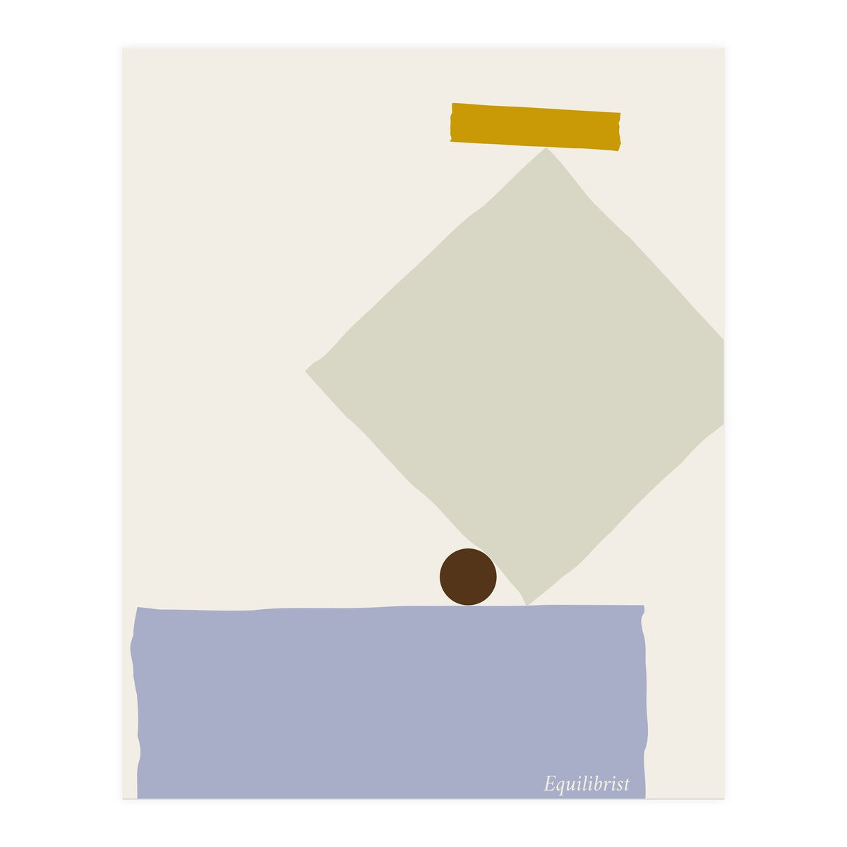 expectant iteration equilibrist (Print Only)