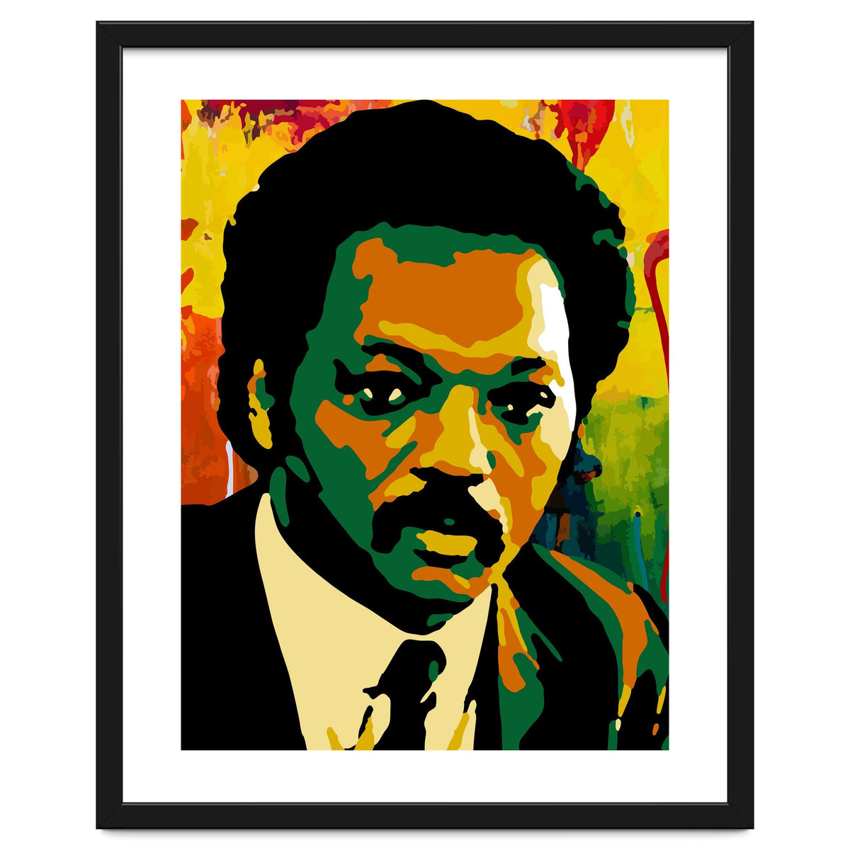 Jesse Jackson Colorful Abstract Art 2