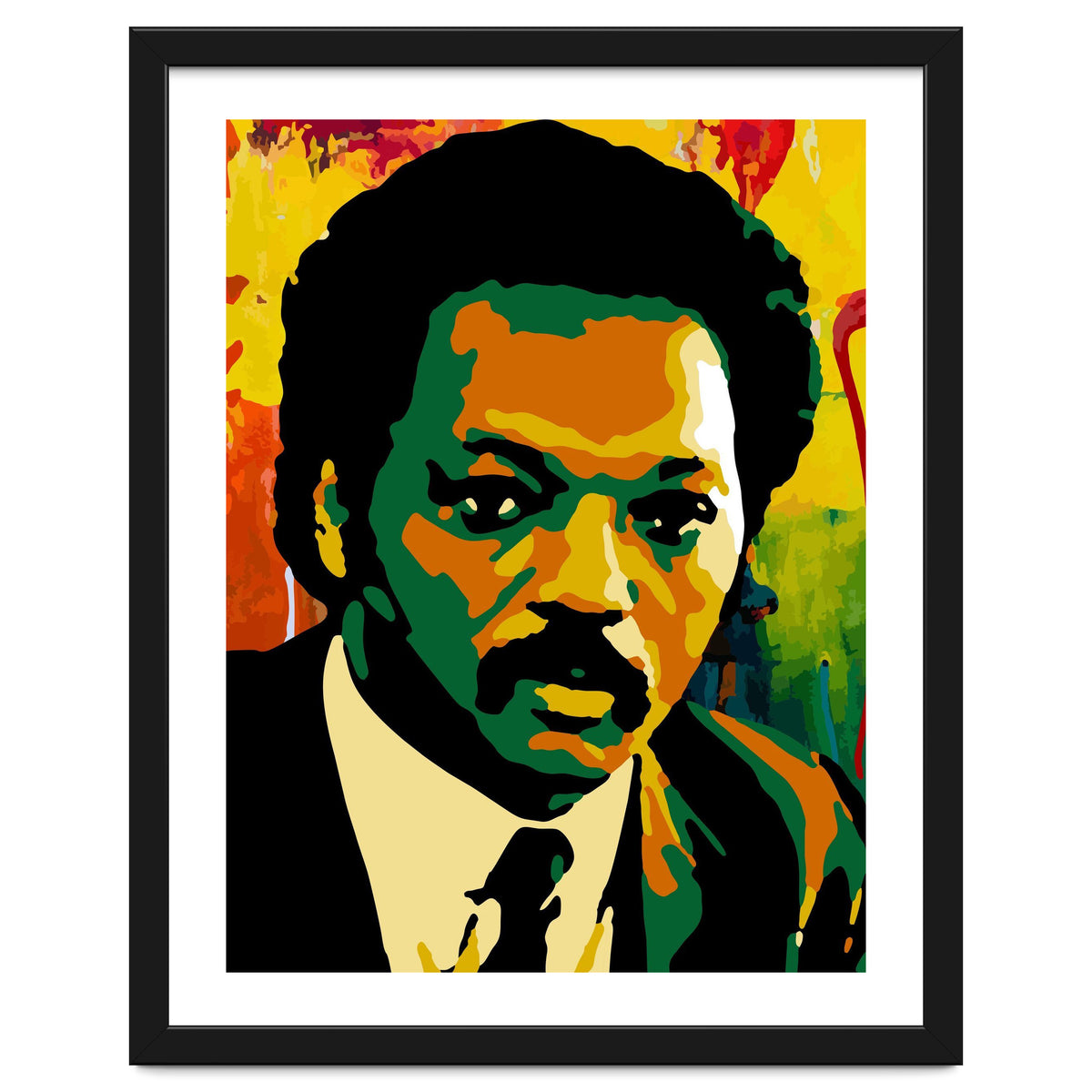 Jesse Jackson Colorful Abstract Art 2