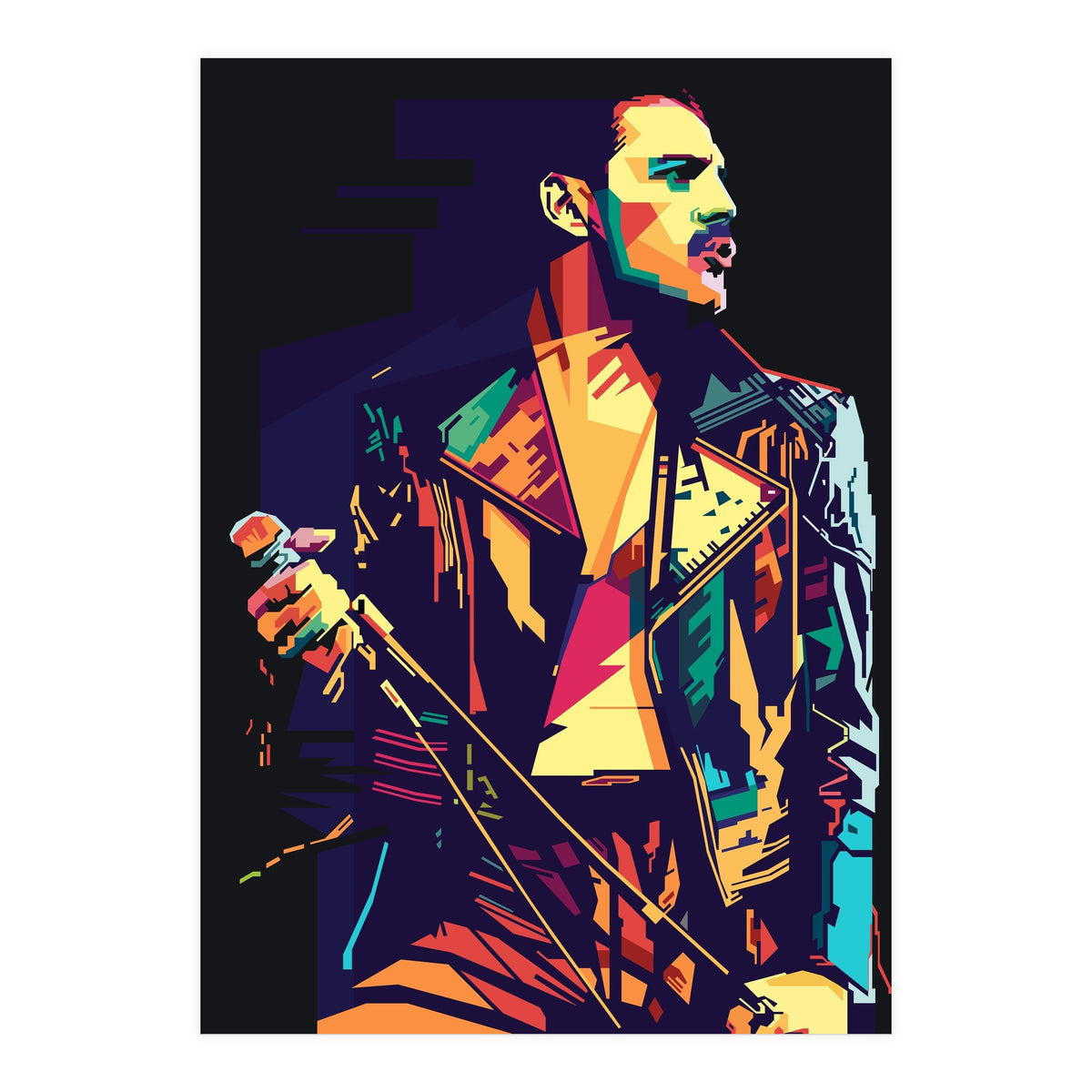 Freddie 4rever Style WPAP (Print Only)