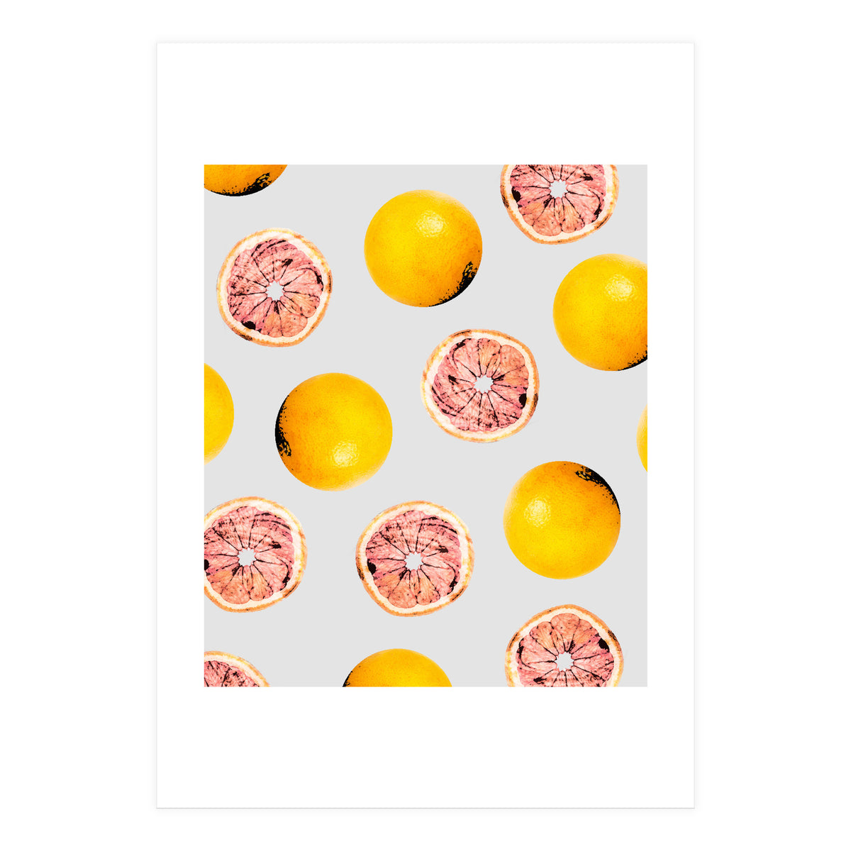 Grapefruit Pattern (Print Only)
