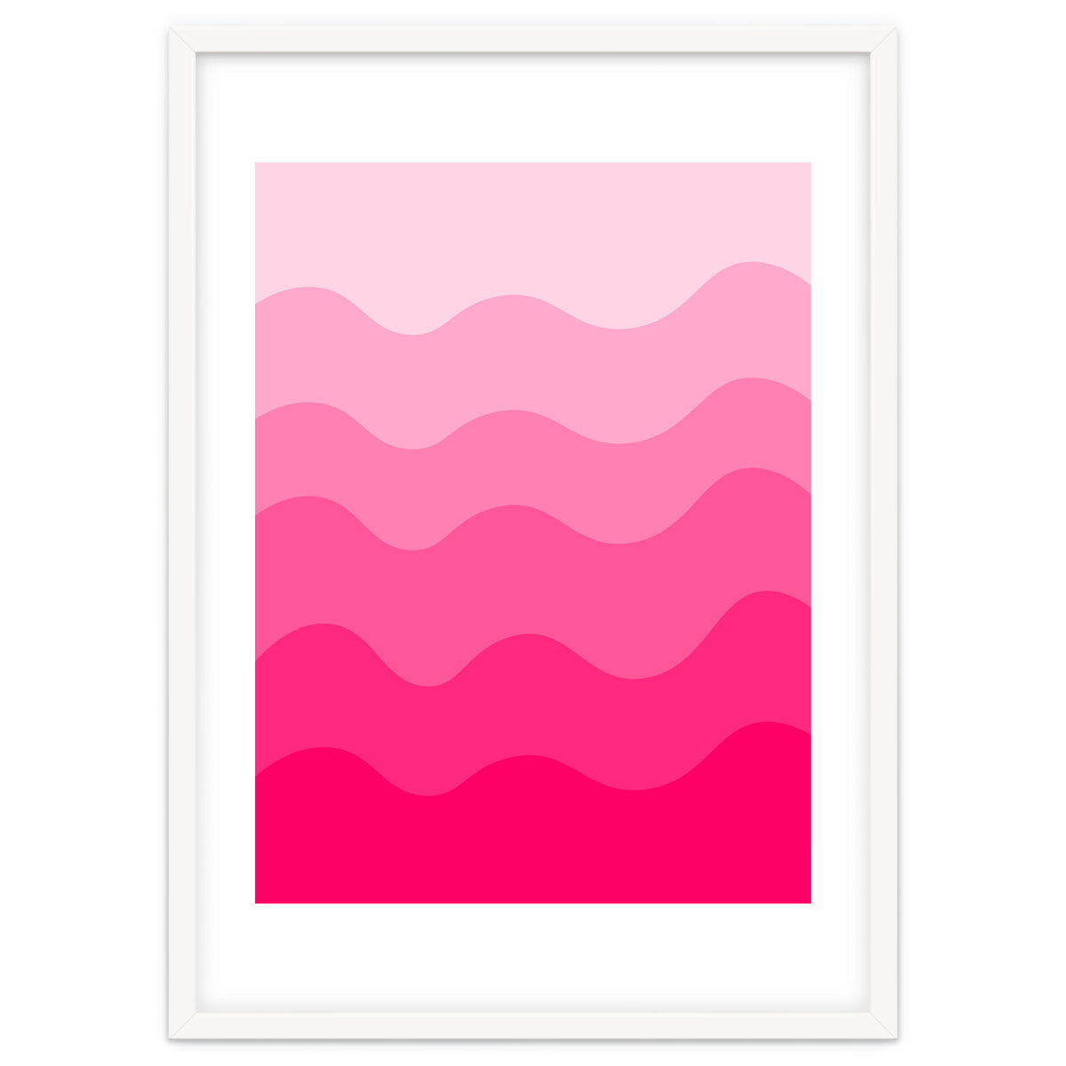 Pink gradient design