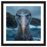 Majestic Albatross Facing Camera Over Ocean thumbnail