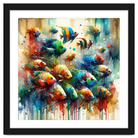Colorful Aquarium Fish