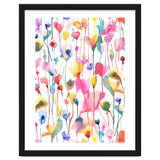 Watercolour Colourful Wild Flowers thumbnail