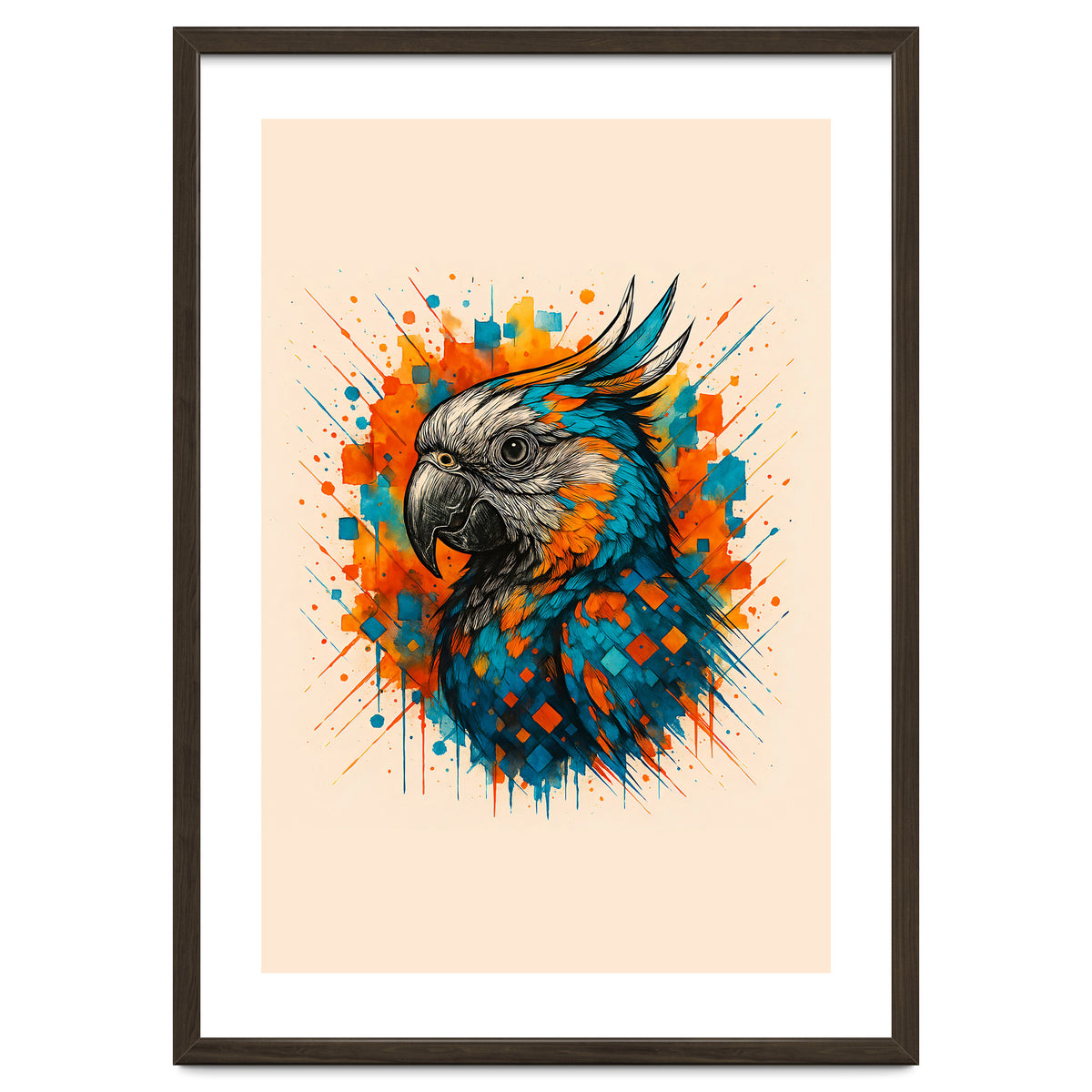 Parrot Animal Watercolor