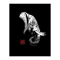 Elephant In Black (Print Only)