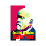 Gottlieb Daimler Pop Art WPAP (Print Only) thumbnail