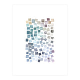 Watercolor Geometric Square Shapes Cozy (Print Only) thumbnail
