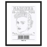 Receipt Art Madonna thumbnail