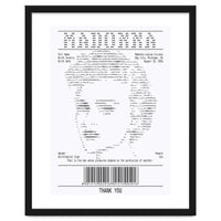 Receipt Art Madonna